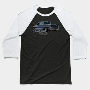 1957 Chevrolet Bel Air 2 Door Sedan Baseball T-Shirt